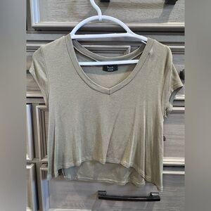 Olive Green Women's Top